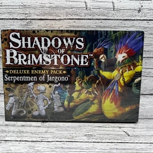 Shadows of Brimstone Deluxe Enemy Pack Serpentmen of Jargono Board Game - Picture 1 of 6