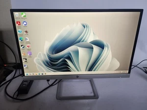 HP 22es 21.5" LED Display Monitor VGA HDMI 1920x1080 @ 60Hz w/ Power Supply - Picture 1 of 6