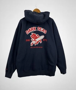 Dark Seas Division Hell or High Water Full Zip Sweatshirt Jacket Mens Size XL - Picture 1 of 16