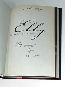 Elly: My True Story of the Holocaust by Elly Berkovits Gross HC/DJ SIGNED - Picture 1 of 3