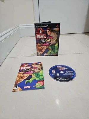 [Excellent Condition] Marvel vs Capcom 2: (PlayStation 2, 2002) Complete CIB - Image 1 of 4