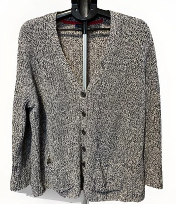 Polo Ralph Lauren женщин размер XL серый льняной хлопок кардиган большого размера друг - Изображение 1 из 4