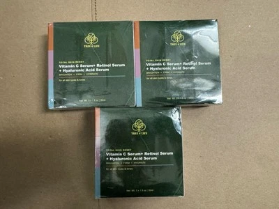 3 Древо Жизни ПОЛНАЯ ПЕРЕЗАГРУЗКА КОЖИ Витамин С + Ретинол + Гиалуроновые Сыворотки - Изображение 1 из 4