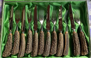 Hirschhorn Besteck Solingen 15-teilig - Unbenutzt - Bild 1 von 2