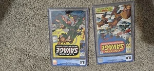 Capt. Savage and His Battlefied Raiders #9 & #16 Set classificato CGC - Foto 1 di 8