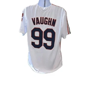 Ricky Wild Thing Vaughn # 99 Cleveland Indians weiß Trikot Majestic Large  - Bild 1 von 8