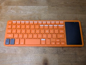 Kano Wireless Orange Keyboard with Touch Pad Only KC-KBR101 NO Dongle - Picture 1 of 3