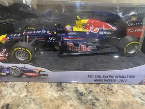 Minichamps Red Bull Racing Renault RB8 Metal 1:18 Mark Weber 2012 F1 Car - Picture 1 of 5