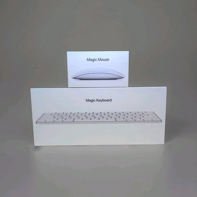 BRAND NEW - Apple - Magic Keyboard A2450 & Magic Mouse A1657 - Lighting Port - Image 1 of 2