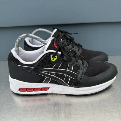 Zapato deportivo Asics Tiger Gel-Saga para mujer talla 10 1192A135 blanco negro rojo Foto 1 de 4