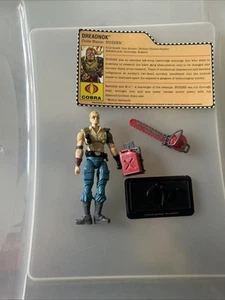 GI Joe/Action Force 25th Anniversary Buzzer di Hasbro Cobra Dreadnok Filecard - Foto 1 di 1