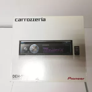 Pioneer Carrozzeria DEH-7100 Car Audio 1DIN CD USB Bluetooth Large LCD Display - Picture 1 of 11