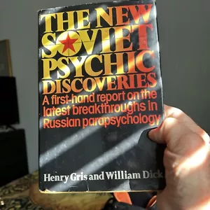 The New Soviet Psychic Discoveries, William Dick 1978 First Addition - Picture 1 of 5