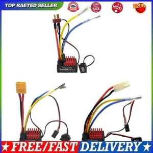 60A Brushed ESC Electronic Speed Controller for 1/10 1/12 RC Boat HSP Car RC Car - Picture 1 of 14