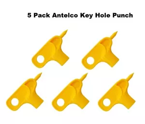 Paquete de 5 perforadores de ojo de llave Antelco para accesorios de goteo de 1/4" ALTA CALIDAD BAY HYDRO $$ - Imagen 1 de 5
