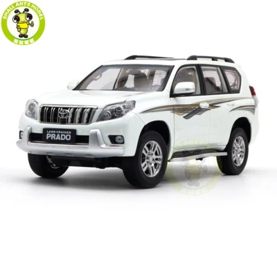 1/18 Toyota Land Cruiser Prado White Patterns Diecast Model Car Friends Gifts - Image 1 of 4