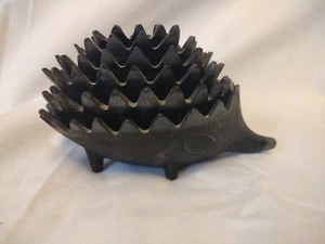 Vintage Metall Stapeln Igel UdSSR 60er Jahre Nesting Aschenbecher Walter Bosse Stil - Bild 1 von 5