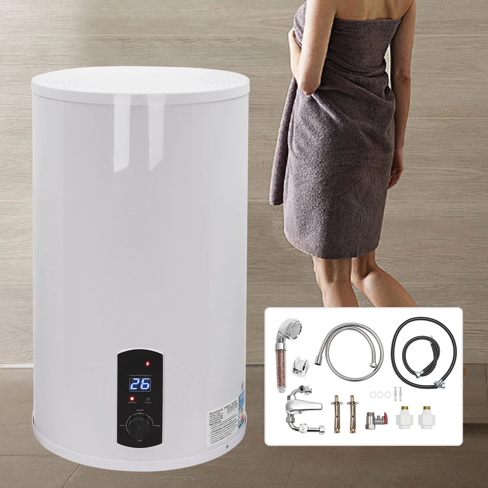 Elektrospeicher Warmwasserspeicher Durchlauferhitzer Boiler 50L 80L 100L 120L - Bild 1 von 4