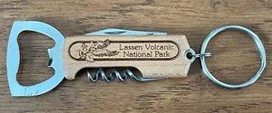 Lassen Volcanic National Park Multi Tool Pocket Knife Bottle Opener Souvenir - Picture 1 of 5