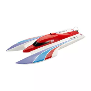 Barco eléctrico ARTR RC de fibra de vidrio sin escobillas 1131 Popeye rojo hidráulico con 120A ESC - Imagen 1 de 10