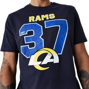 New Era NFL Los Angeles Rams Wordmark T-Shirt Herren Shirt navy 45933 - Bild 1 von 10