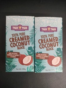 2 pack tiger tiger creamed coconut - Picture 1 of 3