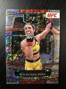 Mackenzie Dern 2022 Select UFC Silver Disco Prizm Concourse