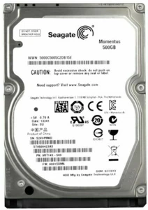 Hard Drive Seagate ST9500423AS 500GB SATA II 7200U/Min 3Gbps 16MB 2.5'' Inch - Picture 1 of 3