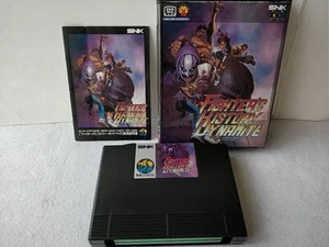 FIGHTER'S HISTORY DYNAMITE FHD (KARNOV'S REVENGE) NEO GEO AES Cartridge-c0710- - Picture 1 of 12