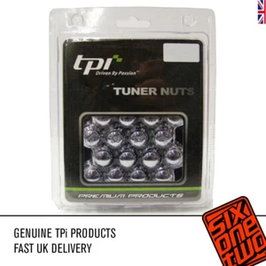 20 x TPI SD Tuner Style Chrome Wheel Nuts & Locks - Closed End Type M12 x 1.50 - Picture 1 of 4