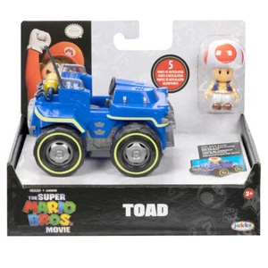 JAKKS Pacific - Película Super Mario Bros. - Figura de corredor de kart sapo - Imagen 1 de 9