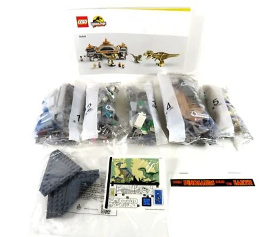 LEGO 76961 Jurassic Park Visitor Center No Dinos No Figures Brand New READ - Image 1 of 4