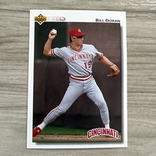 1992 Upper Deck #280 Bill Doran Cincinnati Reds Baseball Card Ungraded Vintage