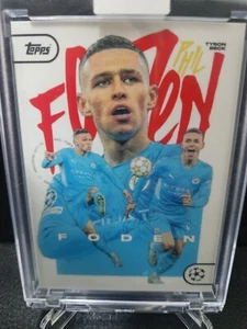 2022 Topps Project 22 Phil Foden (by Tyson Beck) card - Picture 1 of 2