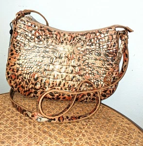 NWT BRAHMIN SHAYNA IN LEOPARD CUB MELBOURNE 245$ - Picture 1 of 8