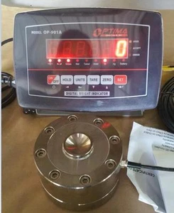 Compression Scale Set 100,000X 2 LB, 100K Load Cell,Indicator, Peak Hold,NEW - Picture 1 of 1