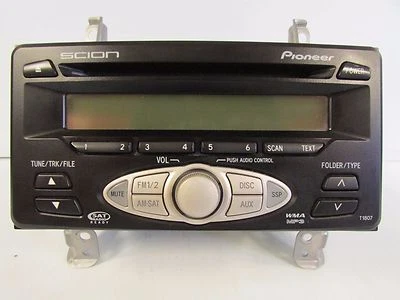  06 07 Scion TC OEM Pioneer Radio Stereo Head Unit CD Player AM/FM 08600-21800 - Image 1 of 4