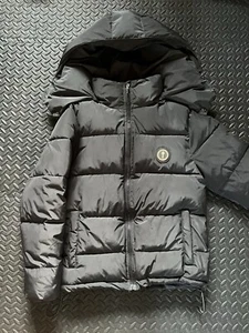 Trapstar Irongate Puffer Jacket Detachable Hood - Stone Grey - Picture 1 of 4