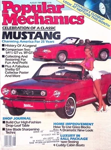 Popular Mechanics Magazine August 1989 Ford Mustang, Home Improvement - Picture 1 of 2