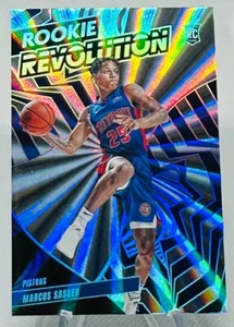 2023-24 Panini Revolution Rookie Revolution Sunburst Marcus Sasser Rc #'d 68/75 - Picture 1 of 2