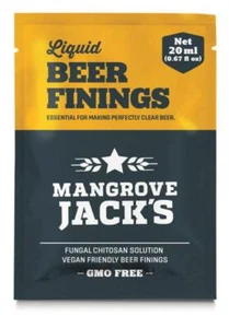 Mangrove Jacks Liquid Finings to clear beer. Vegan friendly. For 23 litres. - Picture 1 of 1