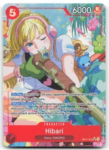 Hibari Alternate Art OP11-010 Fists of Divine Speed One Piece TCG - Picture 1 of 2