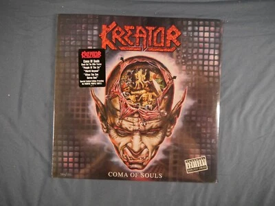 KREATOR- COMA OF SOULS      1ST 1990 US PRESS    PURPLE  VINYL LP   EPIC RECORDS - Image 1 of 4