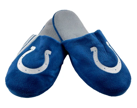 NFL Indianapolis Colts Logo Slide Slippers Mens Extra Large 13/14 Cover