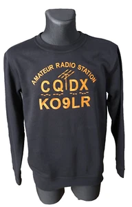 Sudadera CQ DX y signo de radioaficionado radioaficionado talla S-4XL - Imagen 1 de 8