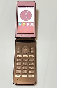 KYOCERA GRATINA 4G KYF31 Android Flip Phone pink Unlocked From Japan - Picture 1 of 20