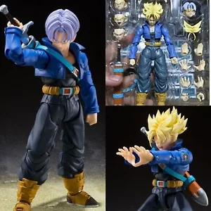 SHF Dragon Ball Z Super Saiyan Trunks This Boy From The Future Action Figure Toy - Picture 1 of 19