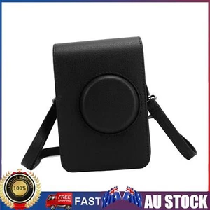 Mini EVO Camera Bag PU Leather with Soft Liner & Detachable Strap Black - Picture 1 of 17
