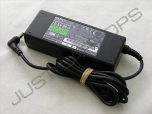 Genuine Original Sony Vaio VGN-E Series 76W AC Power Supply Charger Adapter - Picture 1 of 2