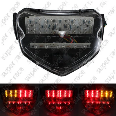 LED Integrated Turn Signal Tail Brake Light For Suzuki GSXR600 GSXR750 2004-2005 Foto 1 de 4